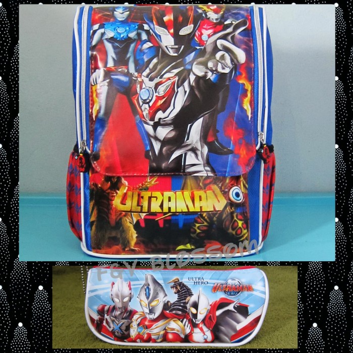 

[GRATIS ONGKIR] F&V Tas Ransel + Tempat Pensil Anak Sekolah TK Jepang ULTRAMAN - ULTRAMAN GRB TERJAMIN