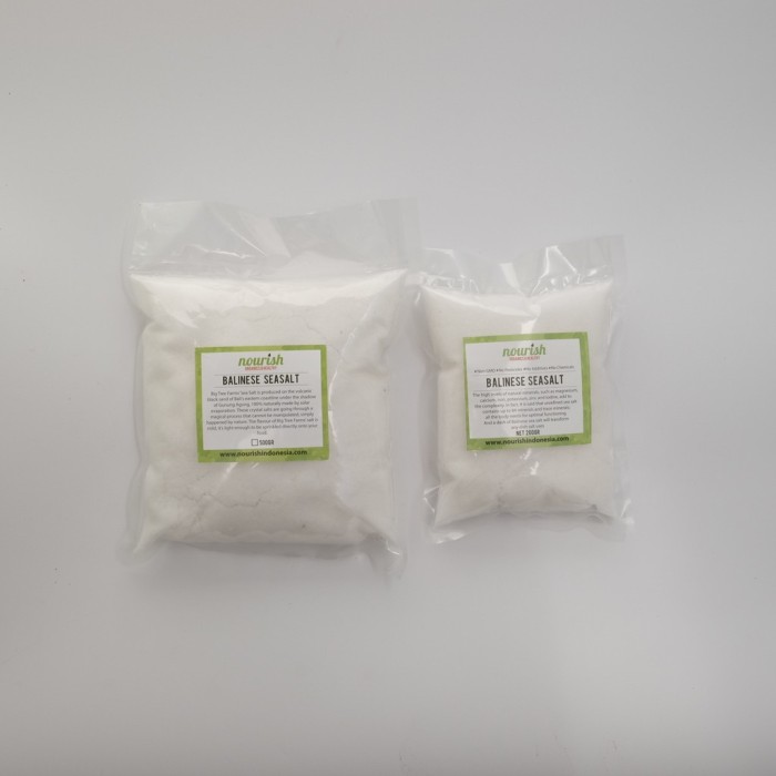

SPESIAL PROMO - ZJ UNREFINED BALINESE SEA SALT 1KG GARAM LAUT
