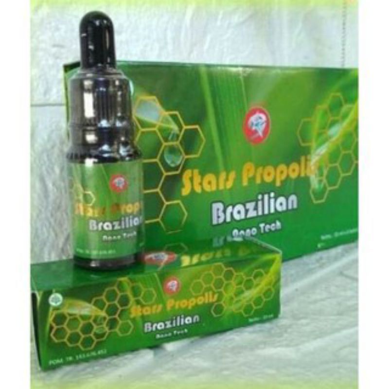 STARS PROPOLIS BRAZILIAN 1 BOX 6 TUBE STARS PROPOLIS BRAZILIAN ORIGINAL NANO TECH