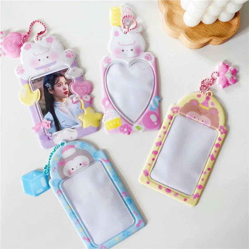 (Ready) Card Holder PVC Photocard Ballchain / Frame PC