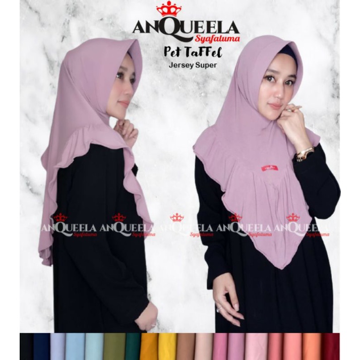 Hijab instan PET TAFFEL ORY ANQUEELA SYAFALUMA HIJAB