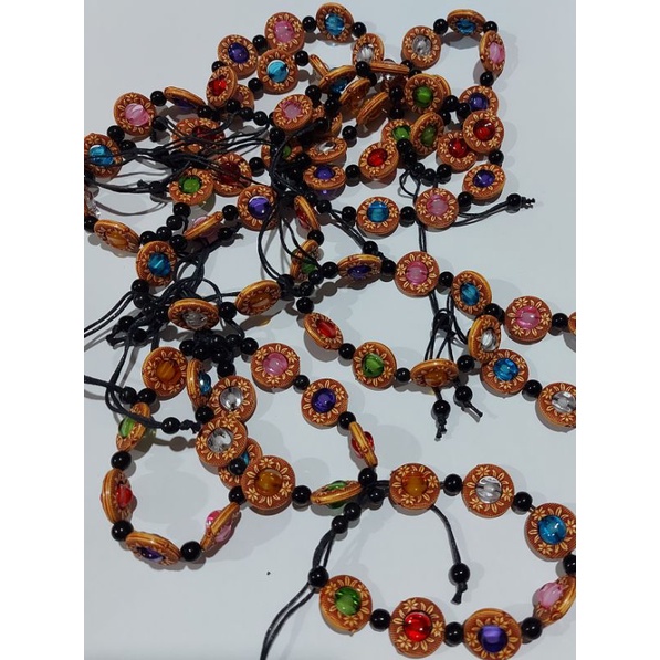 GELANG CANTIK PERMATA WARNA