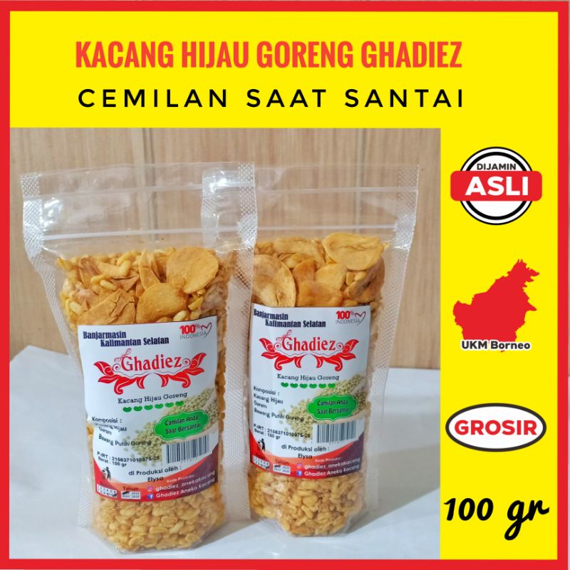 

Kacang Hijau Goreng Ghadiez Oleh Oleh Banjarmasin Kalimantan