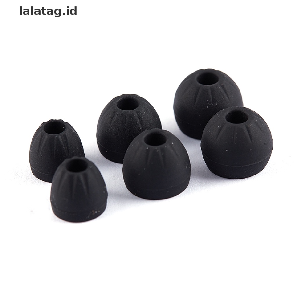 (lalatag) 6pcs / Set Earcaps Pengganti Bahan Silikon Untuk Earphone In-Ear KZ