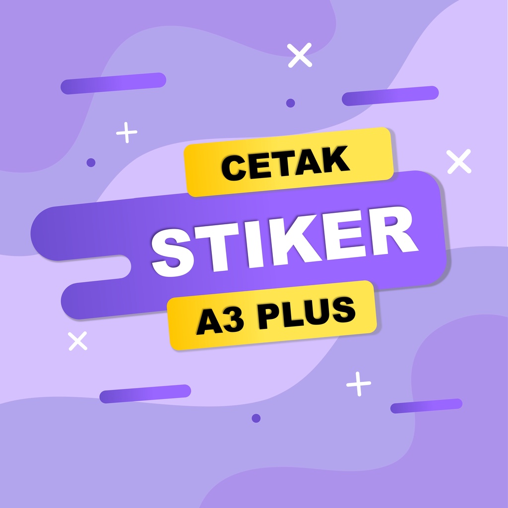 

Jasa Cetak Stiker Cromo dan Vinyl Untuk Label Kemasan dan Label Produk Ukuran Kertas A3 Plus