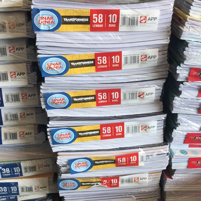 

Buku Tulis Sinar Dunia isi 58 lembar (dijual PerPak)