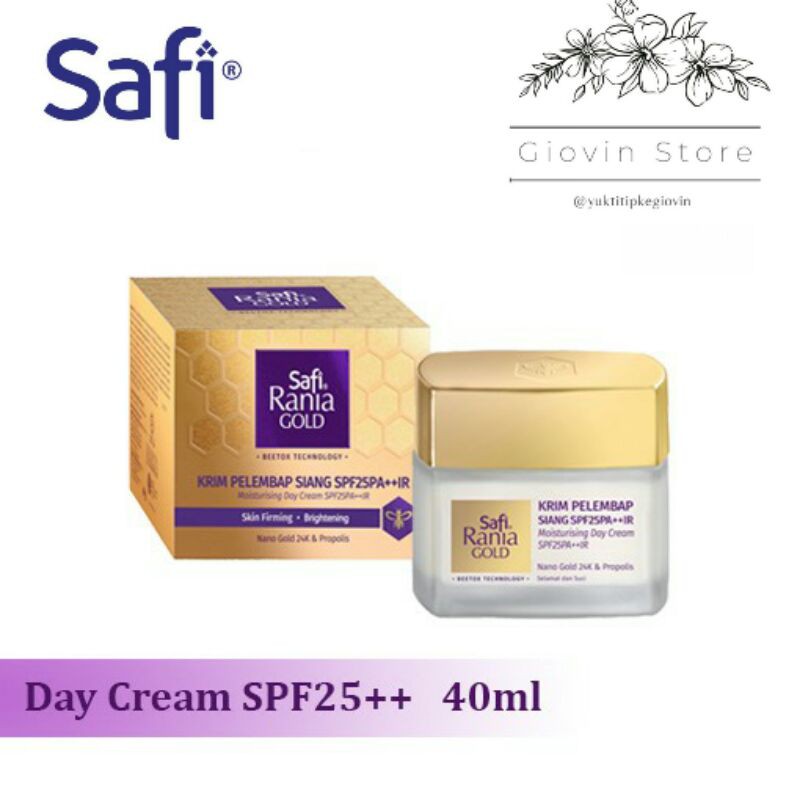 Safi Day Cream SPF 25 Krim Pencerah Wajah Safi Rania Krim Siang