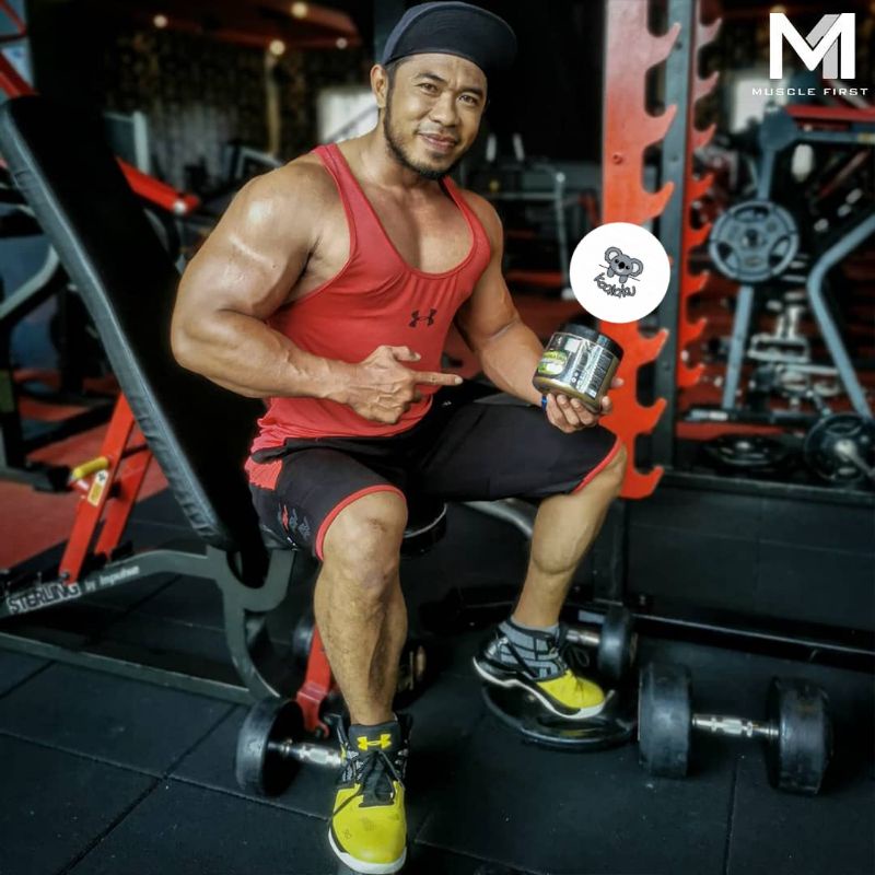 Muscle First Pro Gold Creatine 360gr 60 serving Pouch 420g Unflavored 125g Creatin Monohydrate Kreatin Suplemen Gym Fitness
