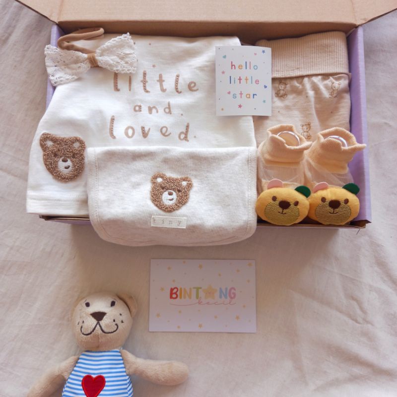 NEW |MOTHERCARE GIRL |HAMPERS MOTHERCARE| HAMPERS BABY |BABY HAMPERS |HAMPERS BAYI| KADO LAHIRAN| BABY GIFT-Bear cream 1-3m