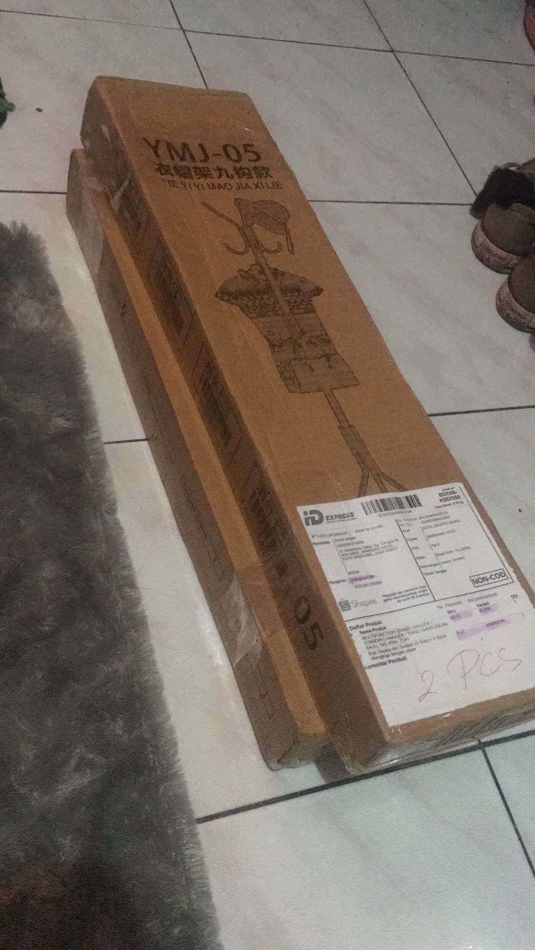 Multifunction Stand Hanger / Standing Hanger / Tiang Gantungan Baju, Tas Atau Topi