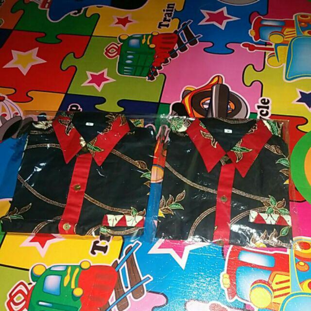 Qnunbatik Hem/kemeja Batik Anak Cowok Naura Madura