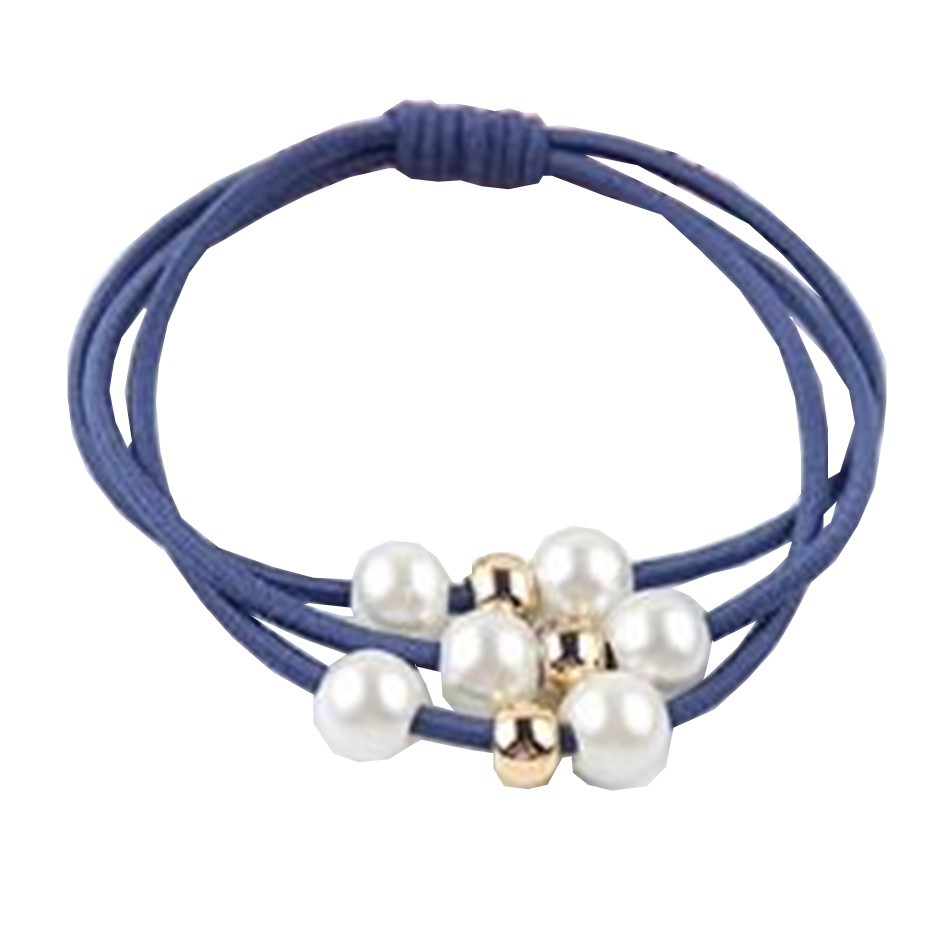 MMM IKAT RAMBUT ALA KOREA IMPORT MURAH 1966 IKAT RAMBUT KOREA IKAT RAMBUT PENDEK IKAT RAMBUT LUCU-BIRU TUA