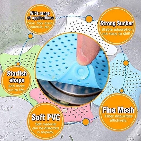 Saringan Wastafel Silikon / Silicon Sink Filter Saluran Air Strainer