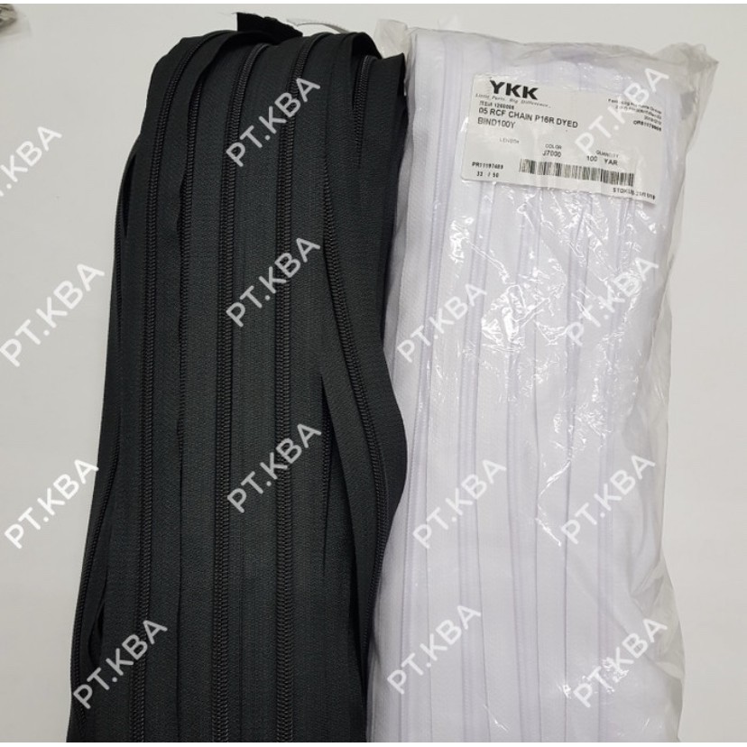 

Promo Daun Resleting 5CP CH YKK No 5 Coil 100Yard