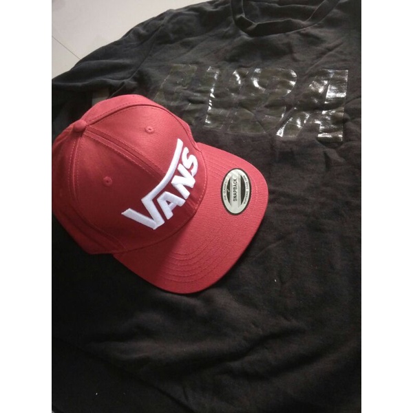 Topi Vans Snapback Big Logo- Original Brand