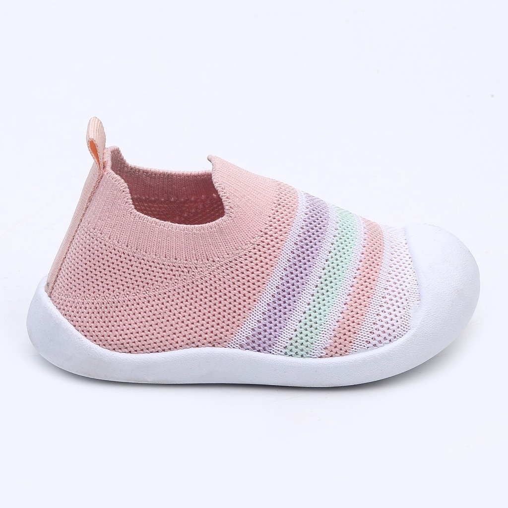 Sepatu Baby ukuran 17-21 Terkini Sneakers Anak Anak Baby Bayi Slop Model Terkini BY