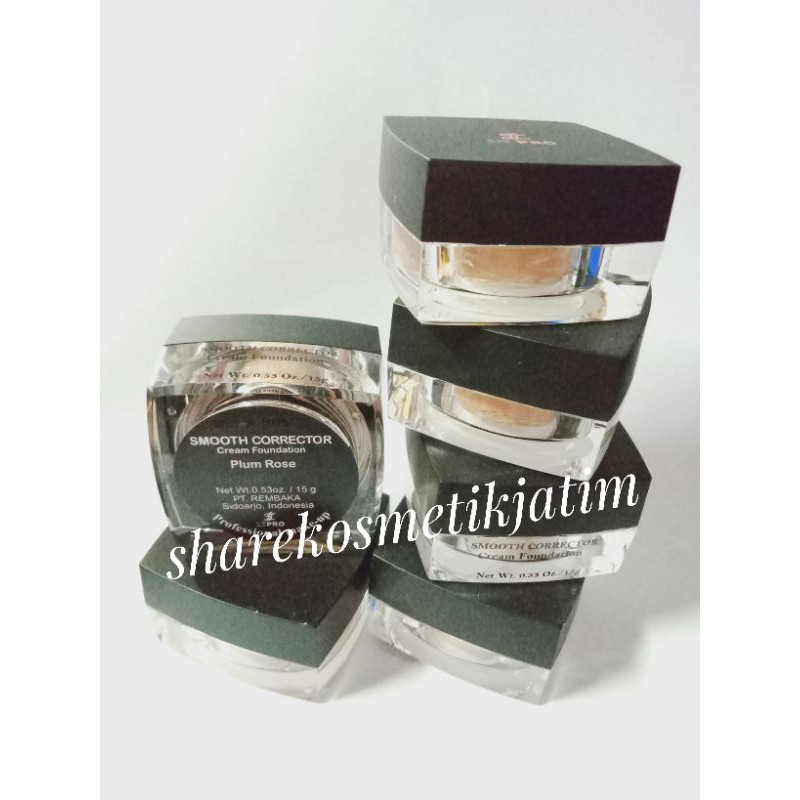 Kemasan Kosong LT Pro Smooth Corrector Cream Foundation &amp; Powder Case LT Pro