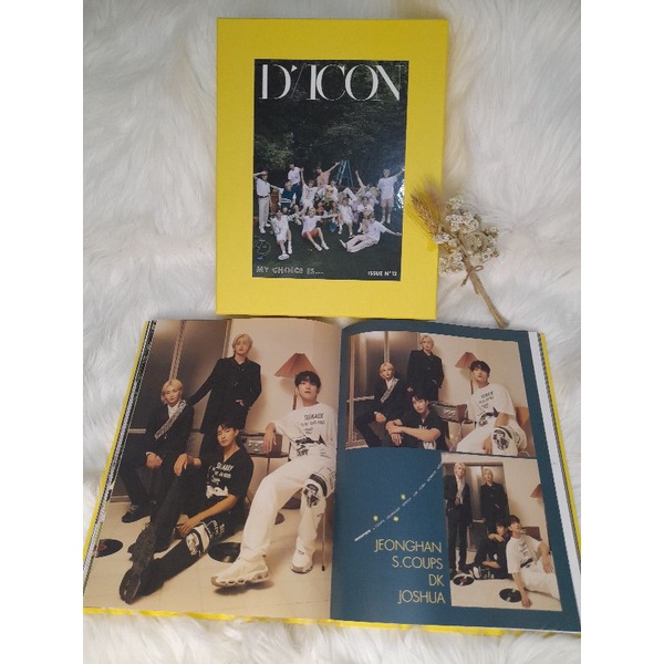 DICON Vol. 12 SEVENTEEN MY CHOICE IS - OUTBOX + MAGZINE ONLY (READY STOCK)