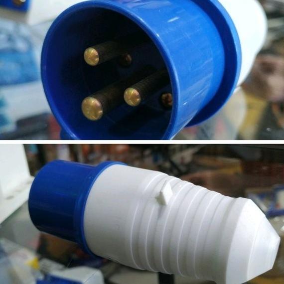 stop kontak genset 16 ampere 3 lubang 3 kaki socket ip 44 BNN colokan terlaris