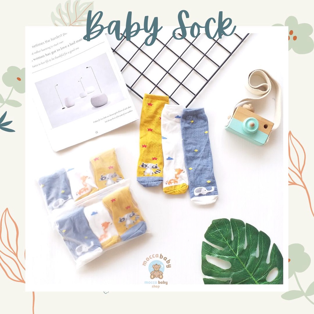 MBSS - WINTEKU PANJANG Kaos Kaki Anak Bayi Non-slip Kaus Kaki Katun / Baby Socks