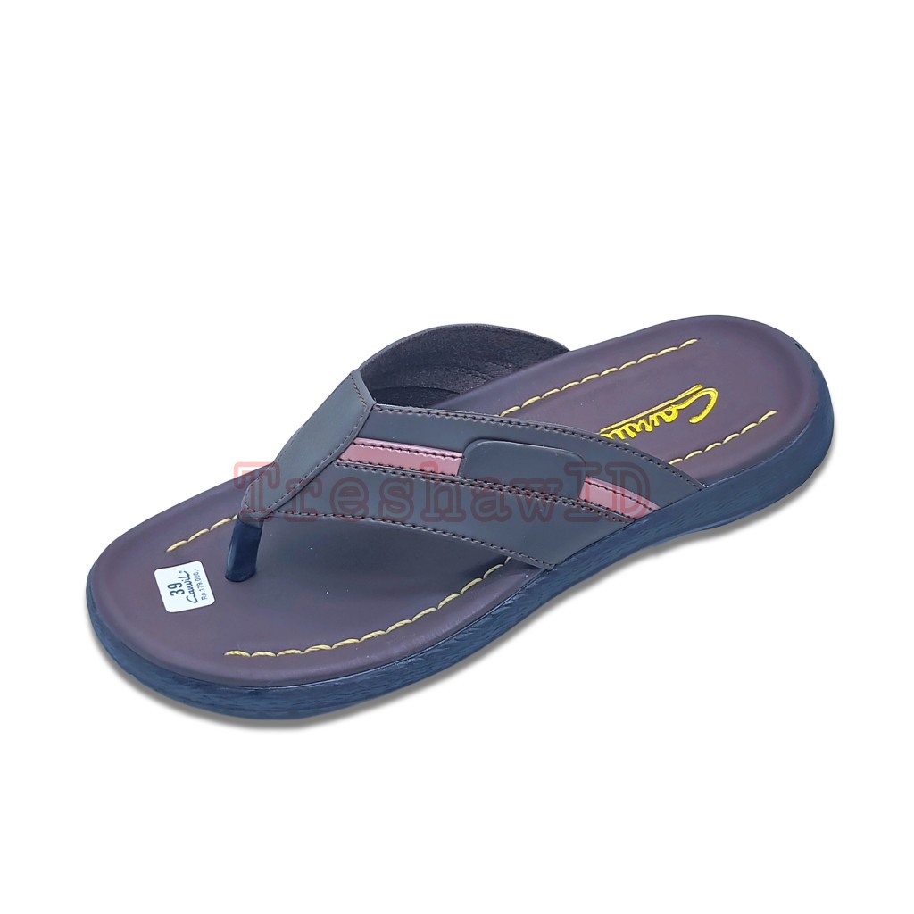 Sandal Jepit Pria Casual Kulit Sintetis Best Quality | Sandal Pria Casual | Sandal Cowok Modis