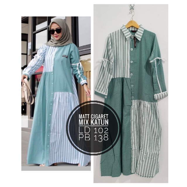 gamis terbaru/gamis KEKINIAN/ gamis wanita