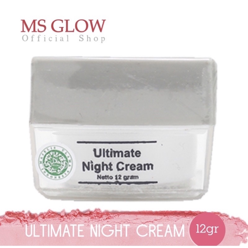 ULTIMATE NIGHT CREAM MS GLOW