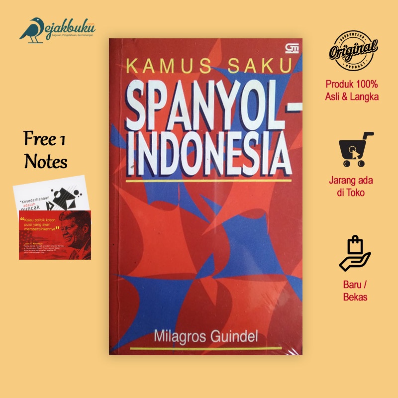 Kamus Saku Bahasa Spanyol - Indonesia