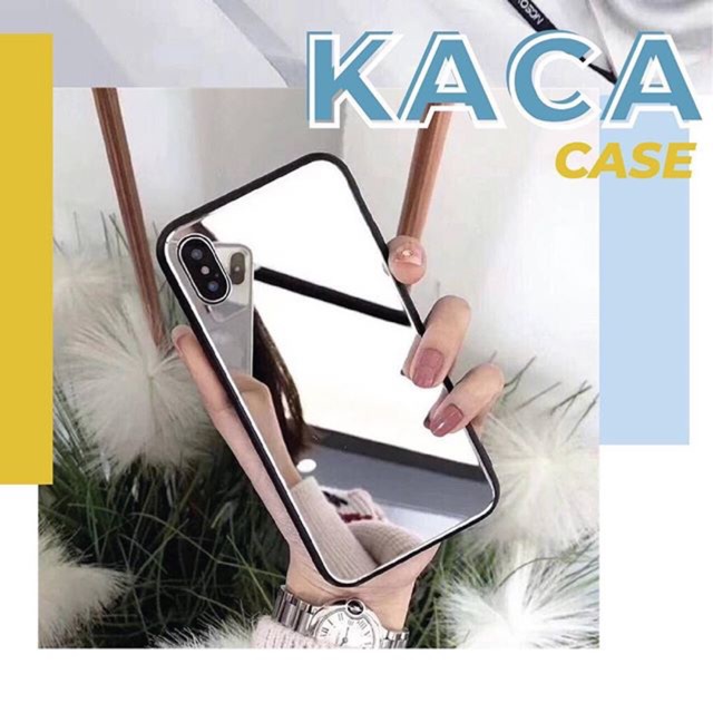 Kaca Case / Casing iPhone 5/5s/SE, Oppo F1s, Oppo F5, Oppo F7