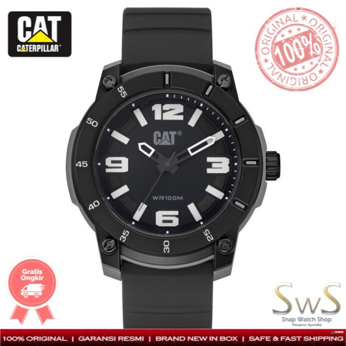 Caterpillar CAT LG.140.21.122 Jam Tangan Pria Original