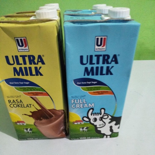 

susu ultra cap emas