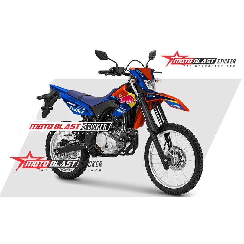 Decal Sticker Motor Motoblast - Yamaha WR155 Livery Redbull Gopro-Full Body