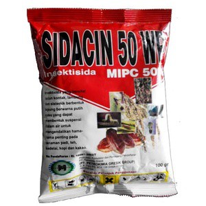 PT.Petrokimia Gresik Group-Sidacin 50 WP-Insektisida Kontak -100 gram