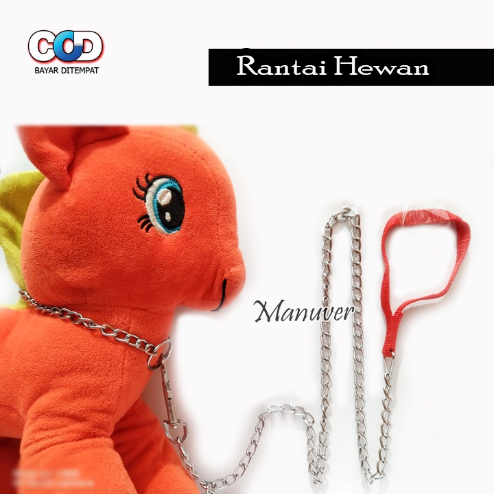 Rantai Anjing Tali tuntun hewan rantai hewan stainless