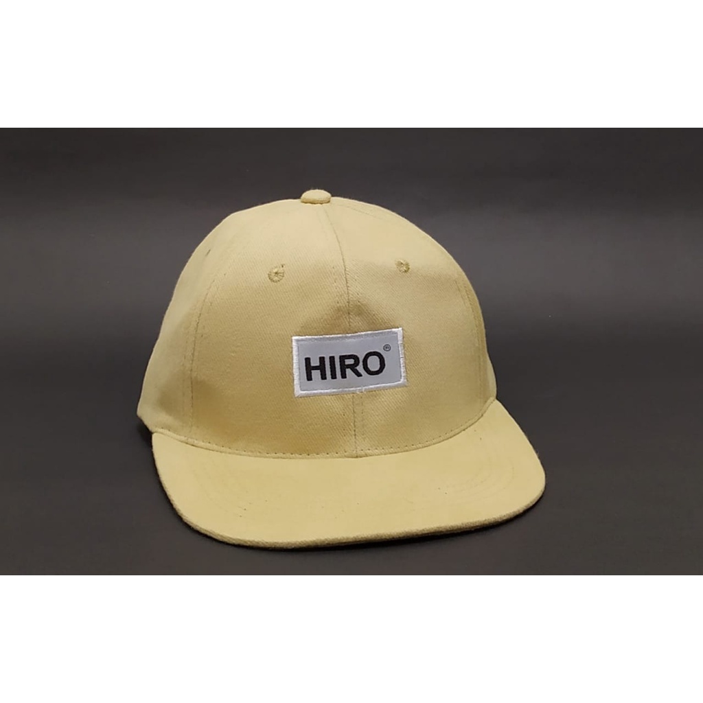 [COD]Topi Snapback Bordir Hiro New Model/Topi Distro Pria/Topi Original