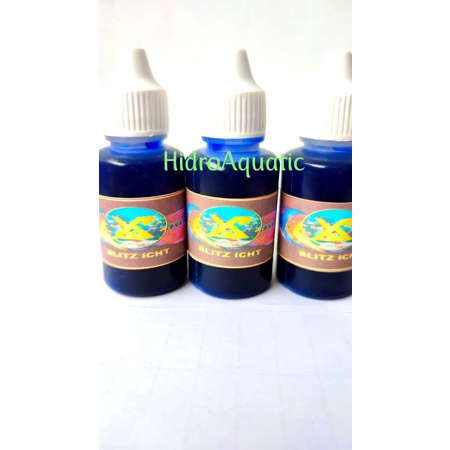 BLITZ ICH SUPER PEKAT / OBAT BIRU / OBAT IKAN / WHITE SPOT OBAT JAMUR / BLIT IT