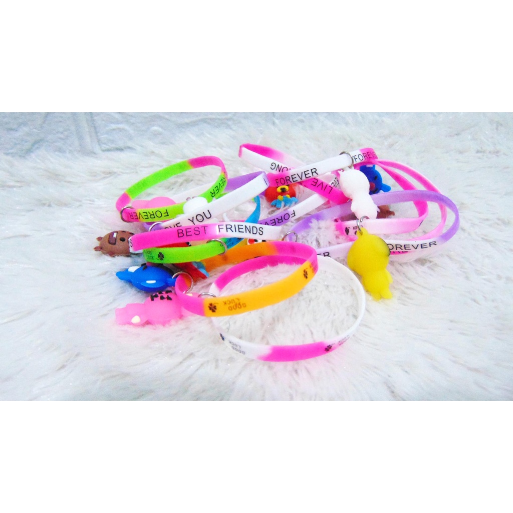 GEL-BT Gelang BT-21 Silicon GELANG GELANG KARAKTER SILIKON BT 21