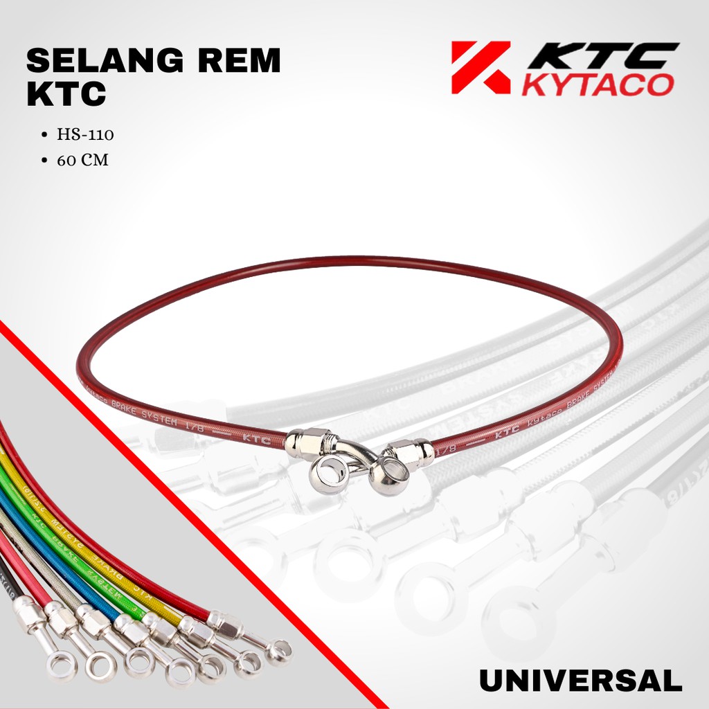 Selang slang rem 60 cm HS 110 KTC KYTACO original