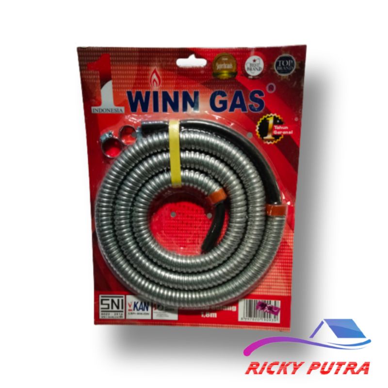 Selang Kompor Gas Winn Gas / Selang Regulator kompor / Selang