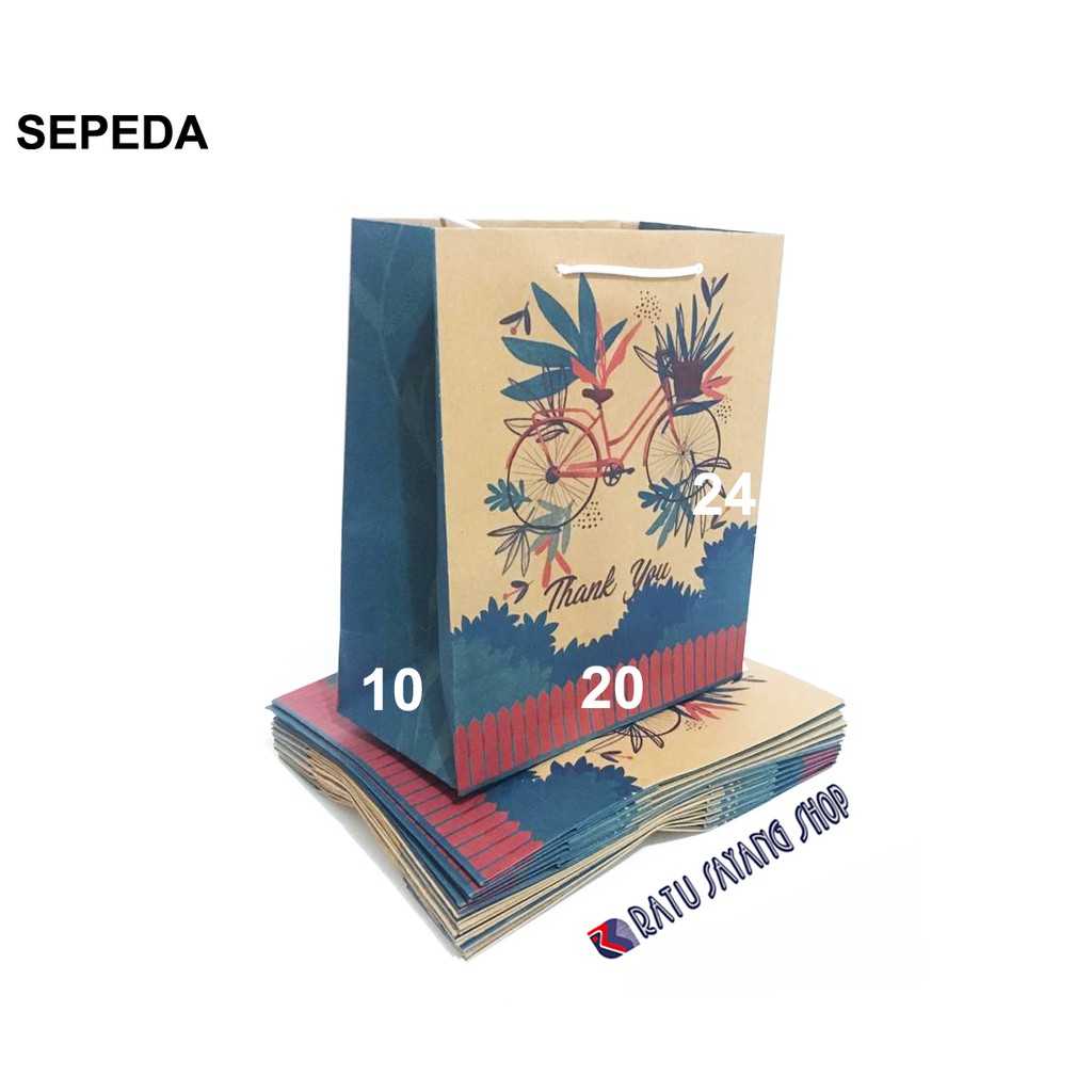 

TAS PAPER BAG SEPEDA (20 X 10 X 24)