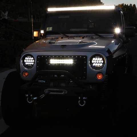 Lampu Led Work Light 12 Watt Offroad Foglamp