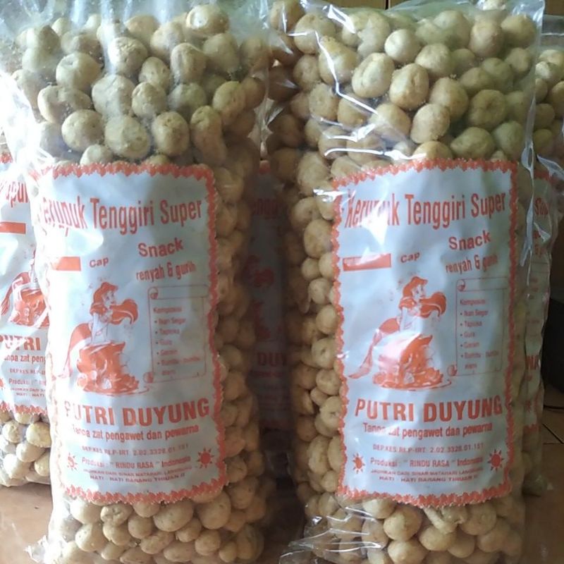 

kerupuk tenggiri super putri duyung per ball