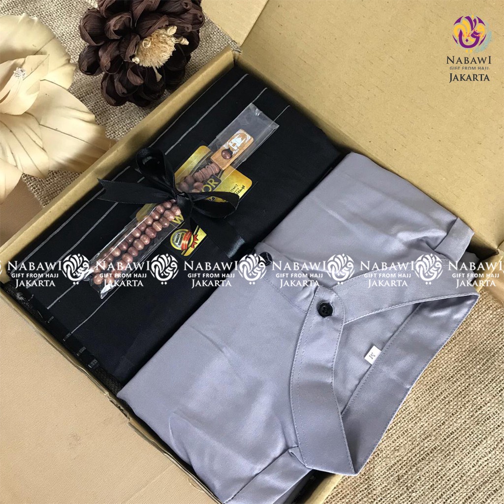 Hampers Gift Box Cowok Cakep Baju Koko + Sarung Kado Cowok Kado Ulang Tahun Wisuda Anniversary