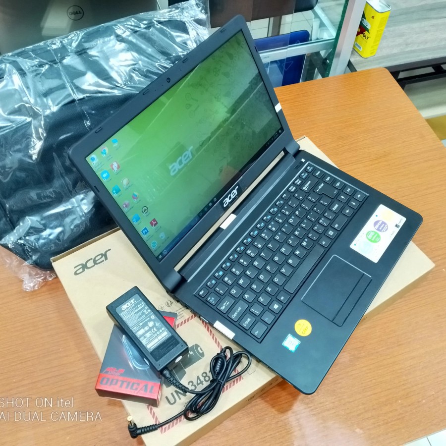 LAPTOP LEPTOP ACER CORE i3 RAM 4GB HDD 1TB W10 ZOOM, WA DLL SIAP PAKAI