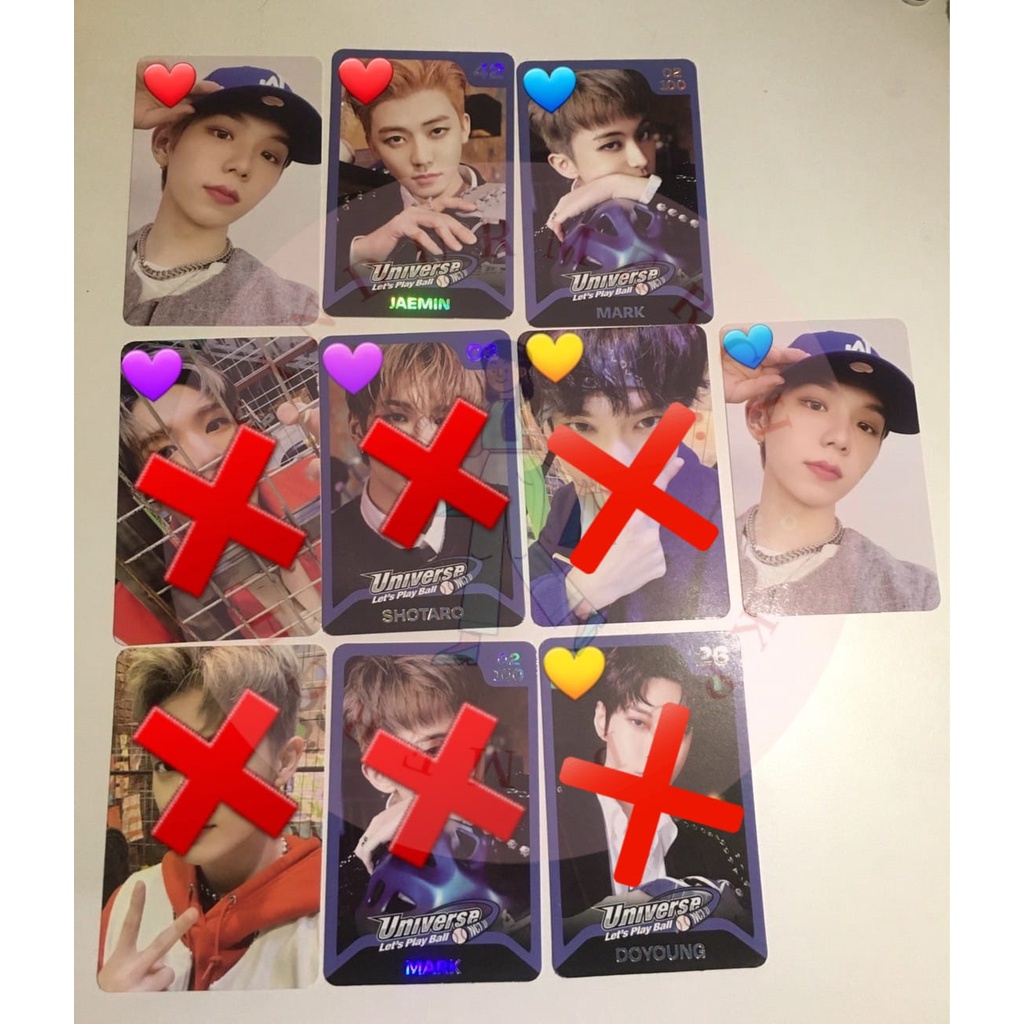 TRADING CARD LETS PLAY BALL MARK SHOTARO JAEMIN