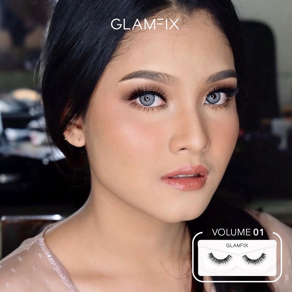 GLAMFIX Perfect Blink Lashes Bulu Mata Volume New _ Bulu Mata Palsu | GLAM FIX Alat Kecantikan Makeup by YOU ORIGINAL