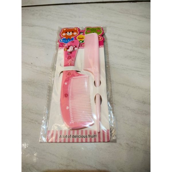 Sisir Rambut Set Anak Karakter / Sisir Rambut Set Kecil Karakter Lucu