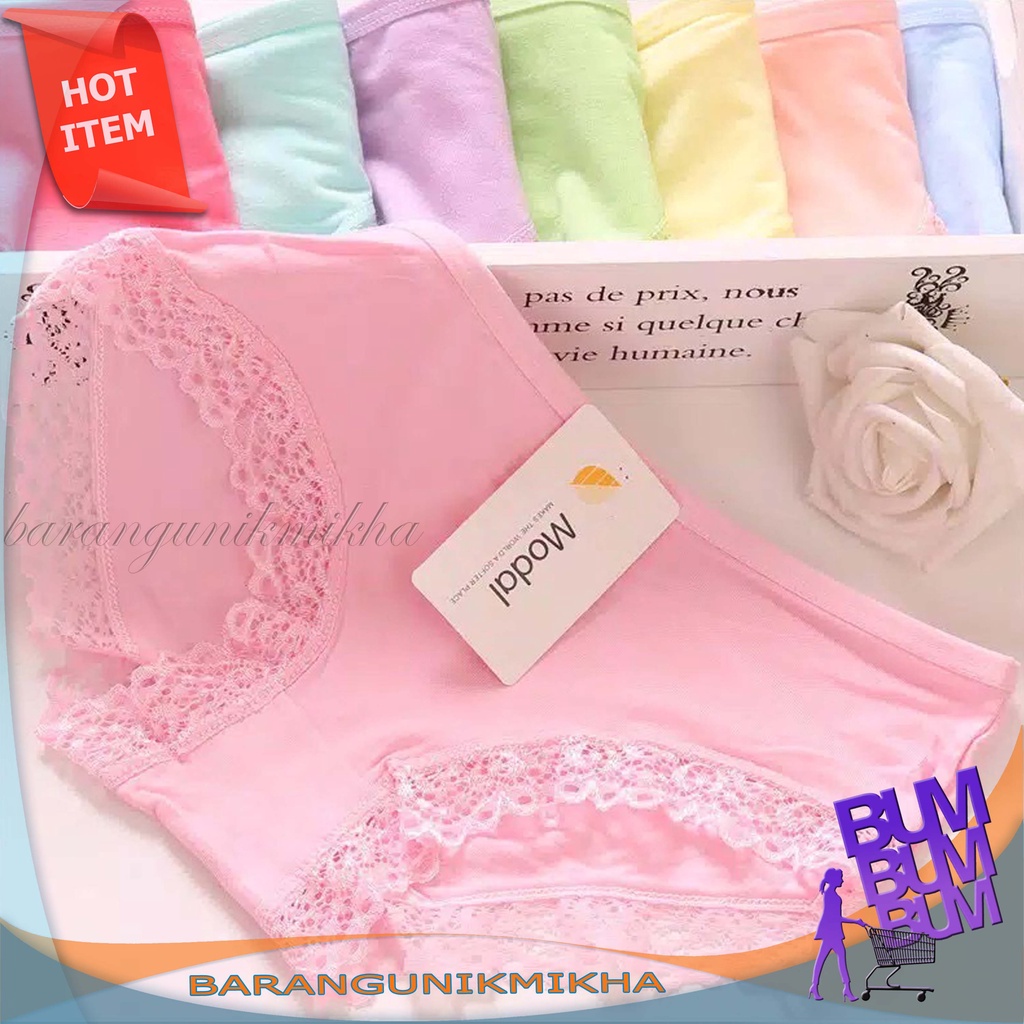 Celana Dalam RENDA IMPORT Wanita / Celana Dalam Renda Untuk Wanita - BUM