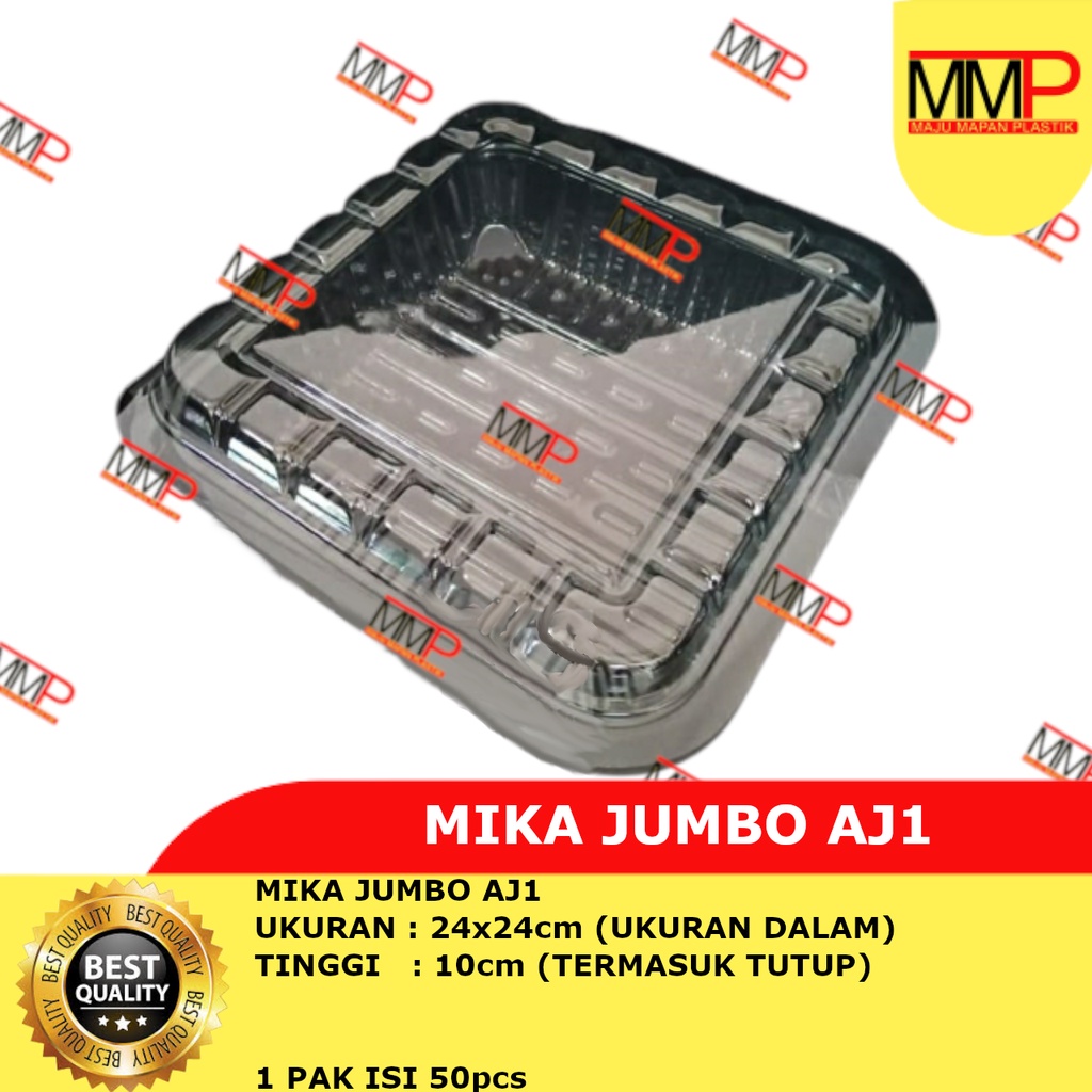 Mika Jumbo AJ1 / Mika besar 24x24 cm / Mika puding