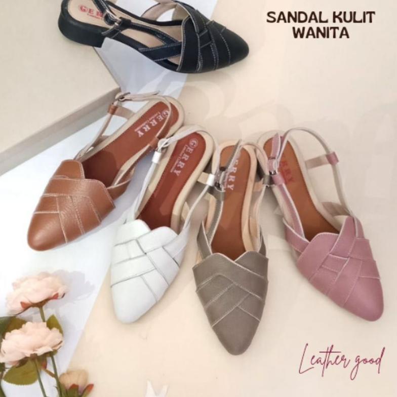 KERAJINAN KULIT SAPI ✓ COD SEPATU PAPIRUT ASLI SUKAREGANG GARUT (KODE 5461)